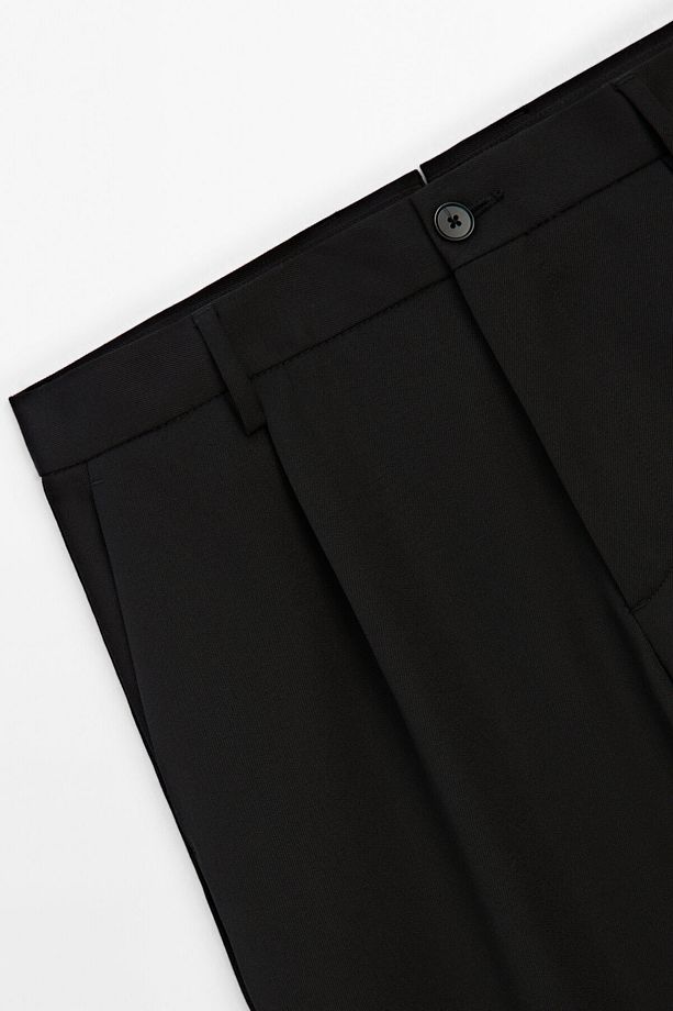 Regular fit %100 yün pantolon - 6