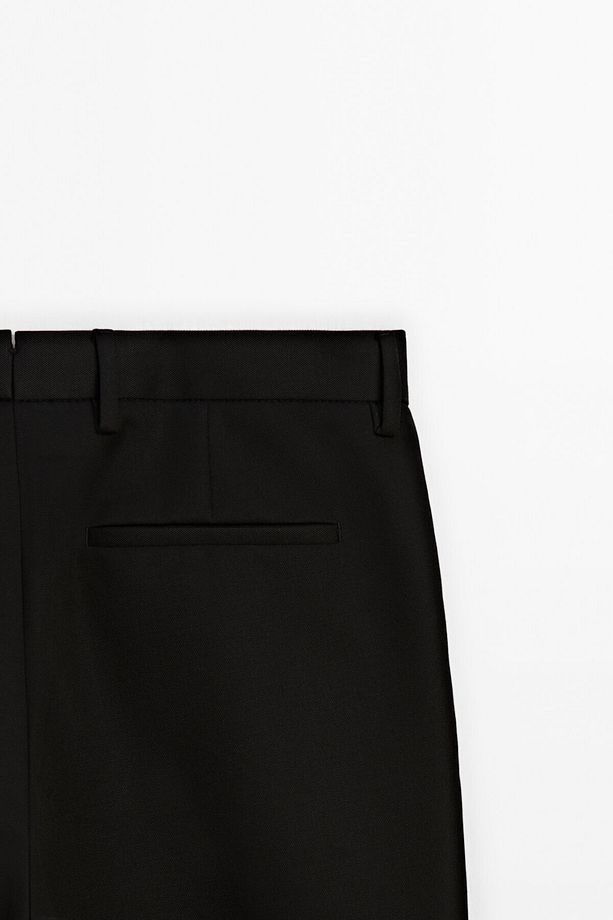 Regular fit %100 yün pantolon - 8