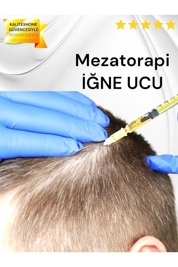 Botox Işlem Iğnesi Iğne Ucu-mezoterapi-botoks-prp-sarı Mezoterapi Iğne Ucu30g 0,3 X 13mm - 3