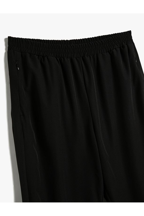 Jogger Eşofman Altı Fermuarlı Cep Detaylı - 8