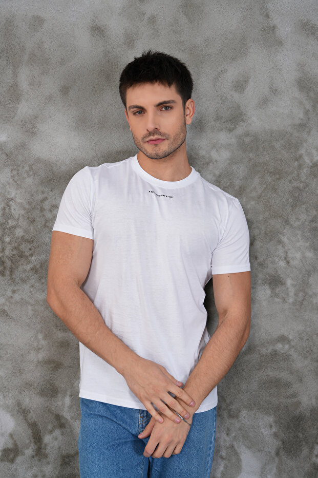 Regular kesim basic t-shirt - 3