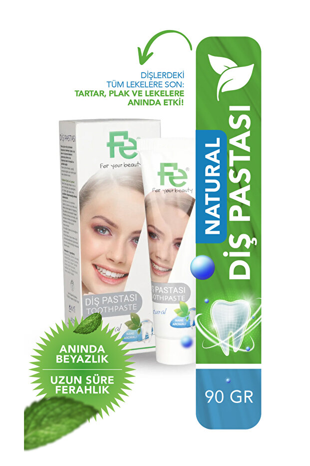 Natural Whitening Toothpaste - 90 gr - 1
