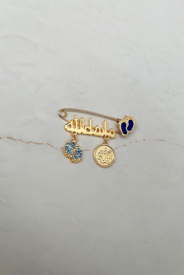 Maşallah Bebek Iğne Broş - 1