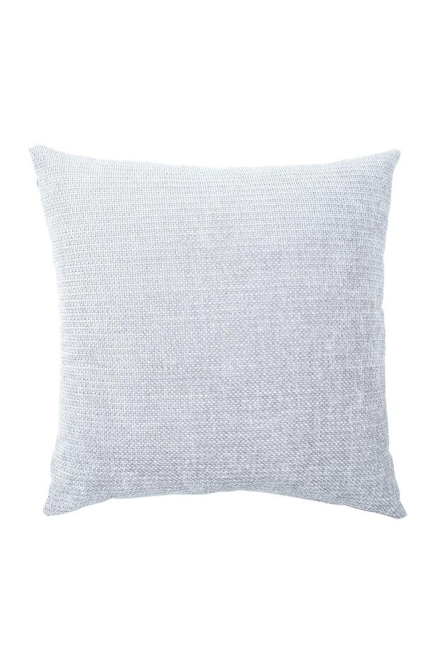 Urban Minimal Decorative Throw Pillow Cover Pillowcase Soft Weighted Chenille Fabric 43X43Cm Gray