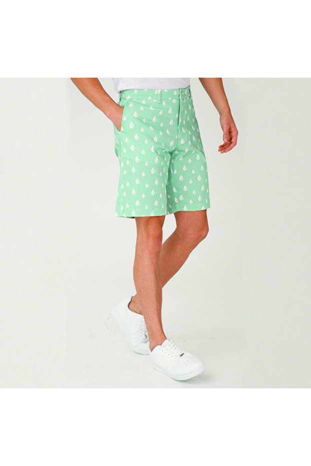 Sail Patterned Men's Shorts - XL - 7