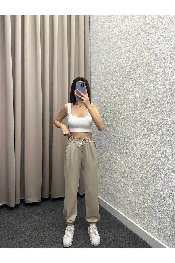 MODAL KUMAŞ JOGGER EŞOFMAN ALTI - 1