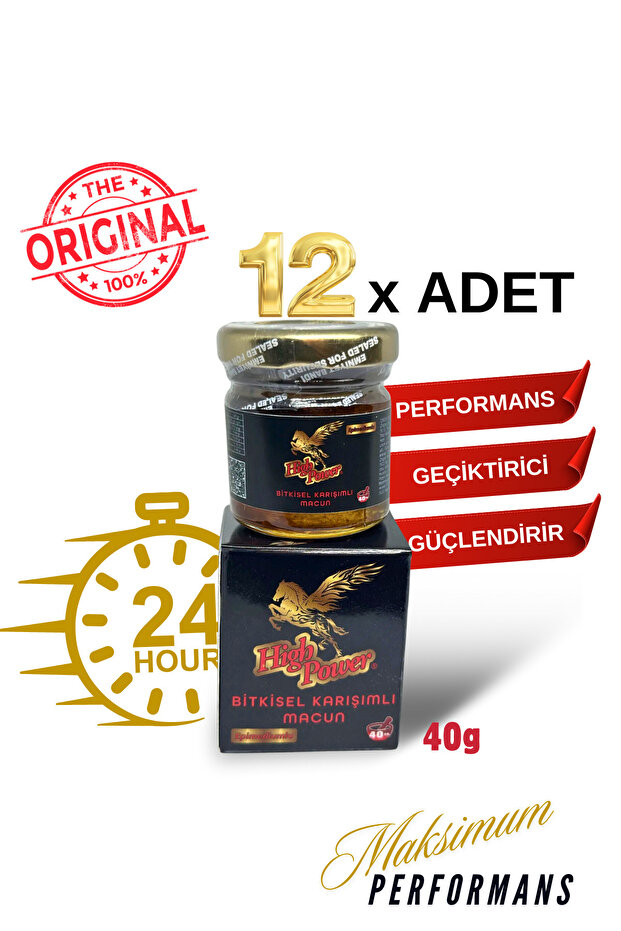 H.power Bitkisel Macun 12'li - 1