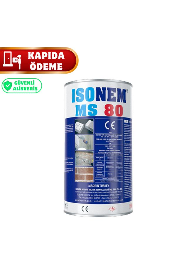 Ms 80 Dış Cephe Şeffaf Su Yalıtımı 3,5 L - 1