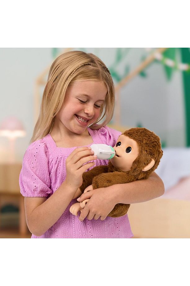 Live Pets My Baby Monkey - 50&apos;den Fazla Ses Ve Reaksiyon Özelliğine Sahip Sevimli Interakti - 5