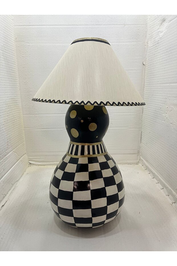 MOZAİK ABAJUR VE ŞAMDAN ( 3 ADET) - 3