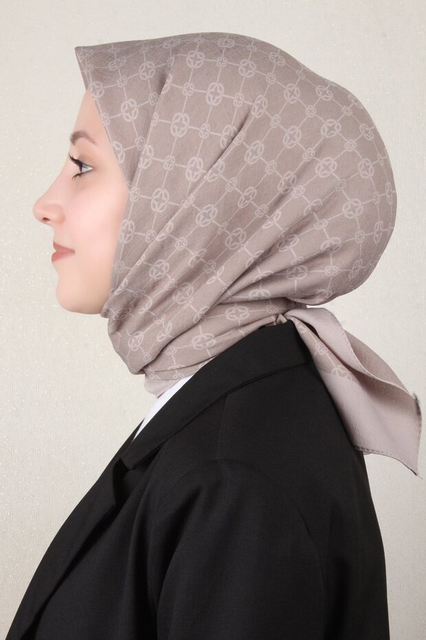 Eșarfă Elegance Monogram 1090500-982 Stone - 2