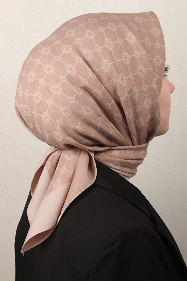 Eșarfă Elegance Monogram 1090500-983 Bej antic - 3