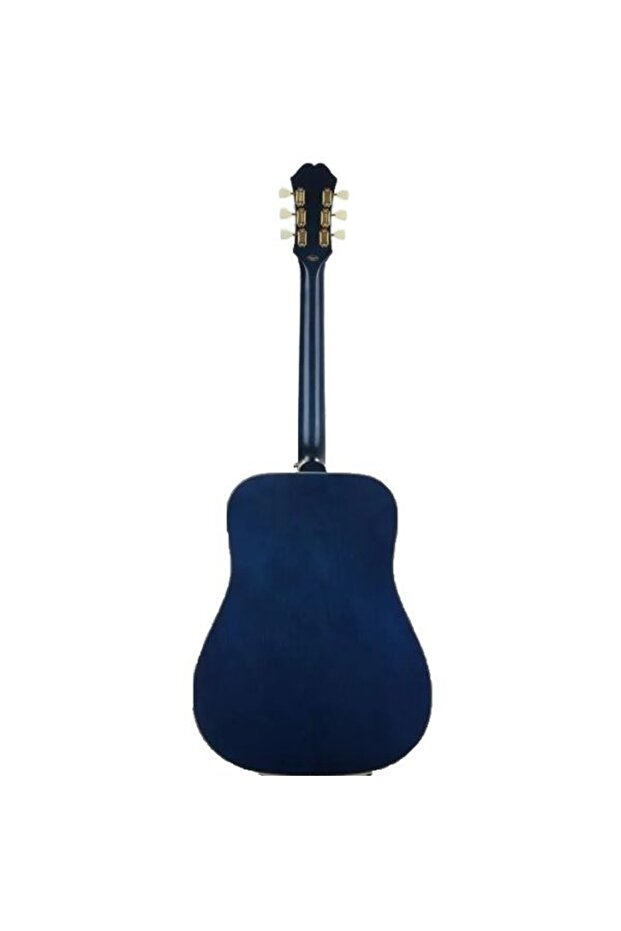 Masterbilt Frontier Elektro Akustik Gitar (Aged Viper Blue) - 2