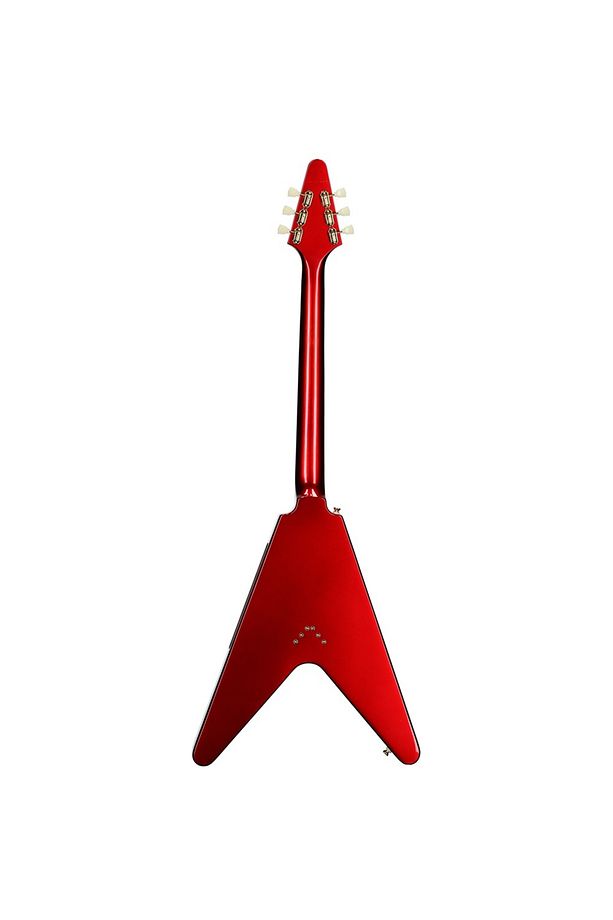 Exclusive Flying V Elektro Gitar (Ruby Red Sparkle) - 3