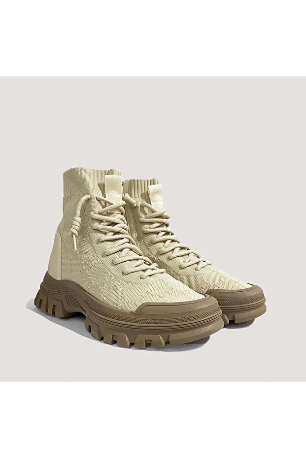 24K310-22 Örme Triko Kadın Bot - 3