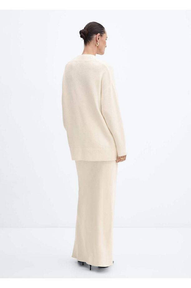 Sivri Yaka Oversize Kazak - 4