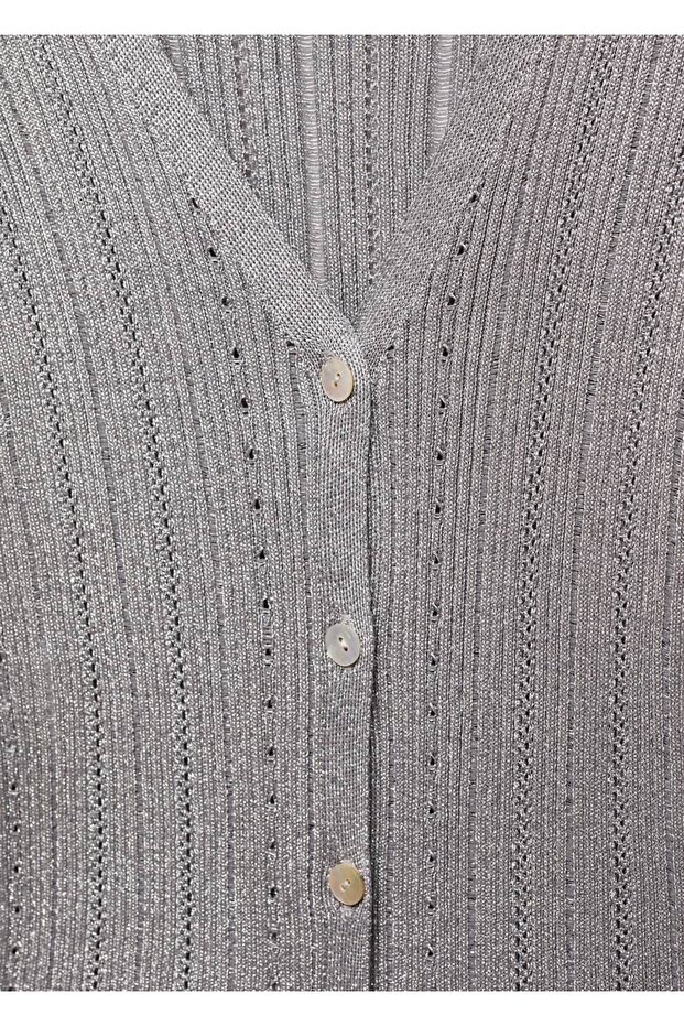 İnce triko hırka - 5