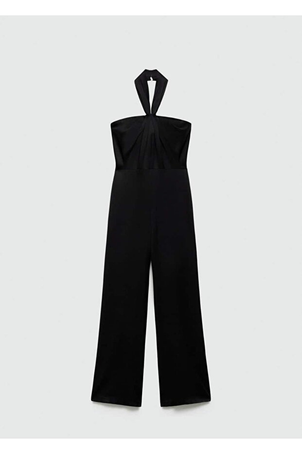 Halter yaka uzun tulum - 3