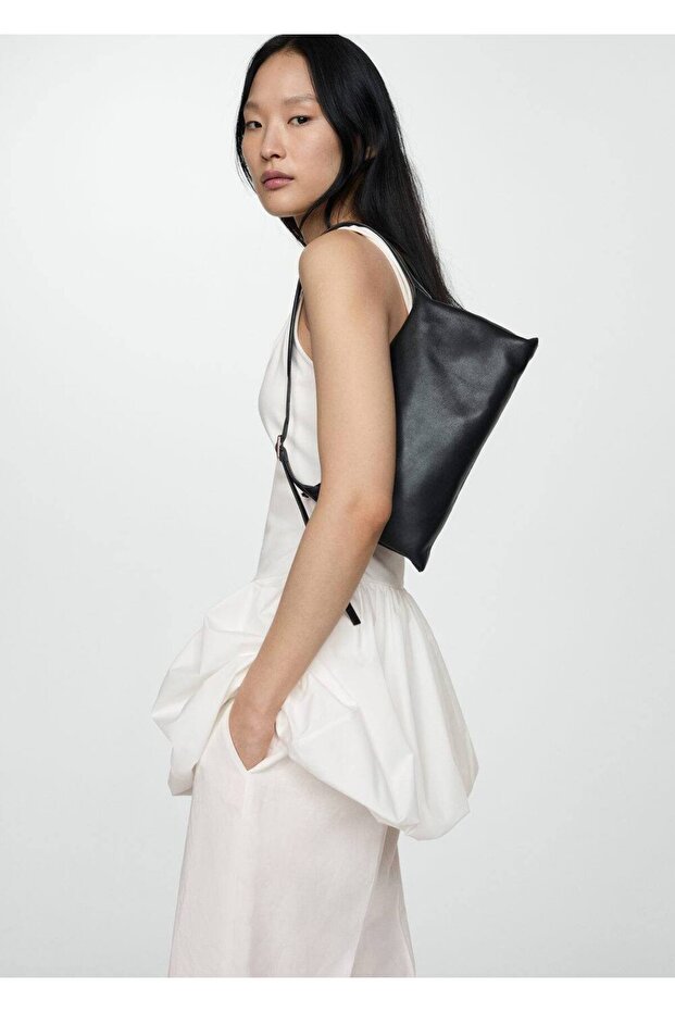 Kombine evaze elbise - 6