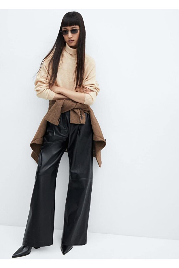 Balıkçı yaka triko kazak - 6