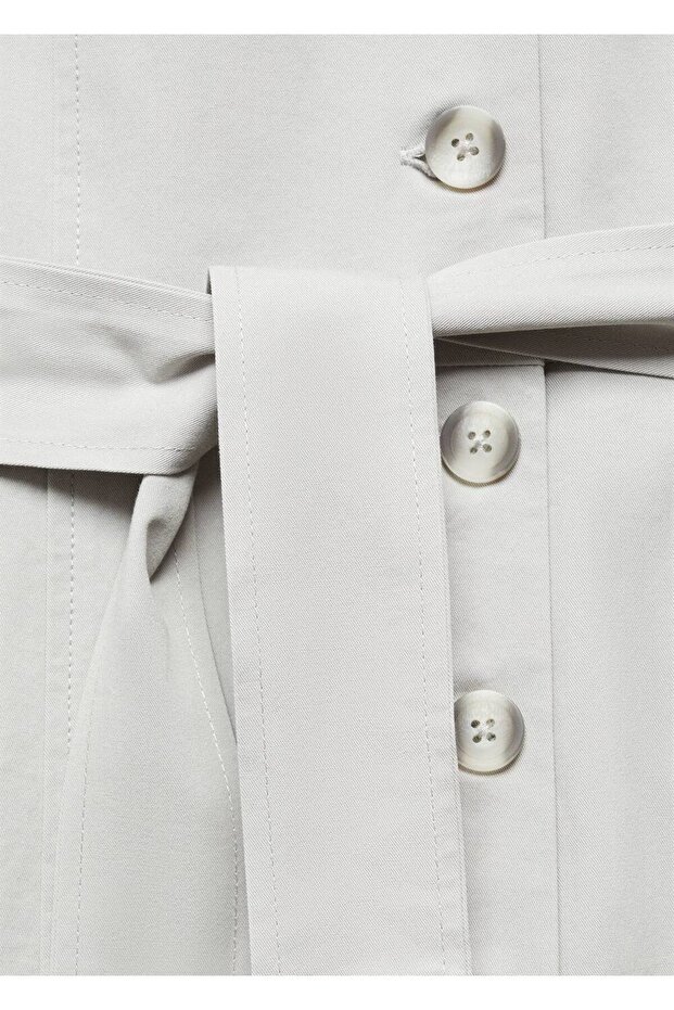 Overall aus 100 % Baumwolle mit Krawattendetails - 5