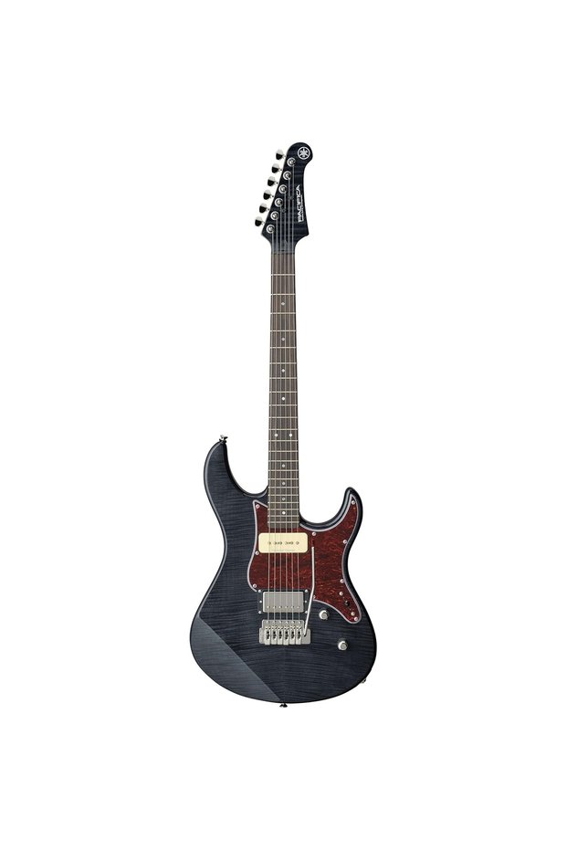 Pacifica PAC611VFM TBL Solid-Body Elektro Gitar (Translucent Black)