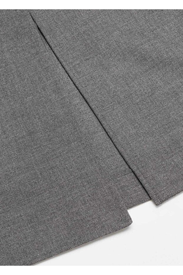 Yırtmaçlı uzun etek - 6