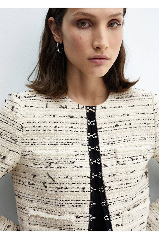 Hooked Tweed Jacke - 5