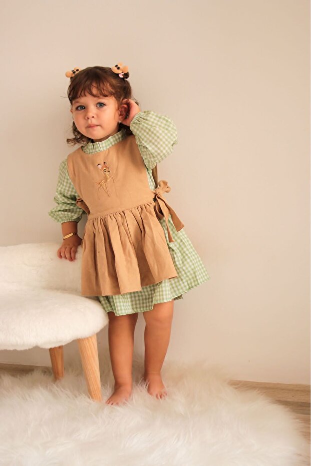 Önlüklü elbise - 7