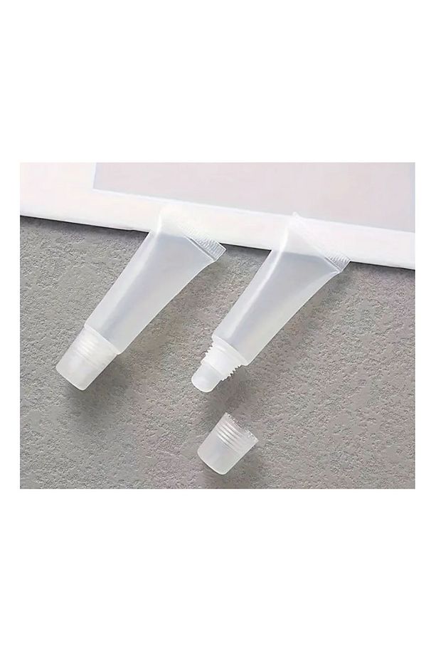 Lip Gloss - Dudak Nemlendirici - El kremi Plastik  Boş Tüp  20 gr. 15 ml  10 Adet - 3