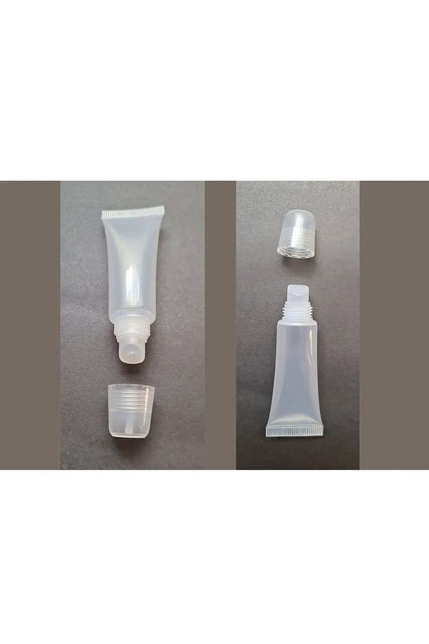 Lip Gloss - Dudak Nemlendirici - El kremi Plastik  Boş Tüp  20 gr. 15 ml  10 Adet - 1