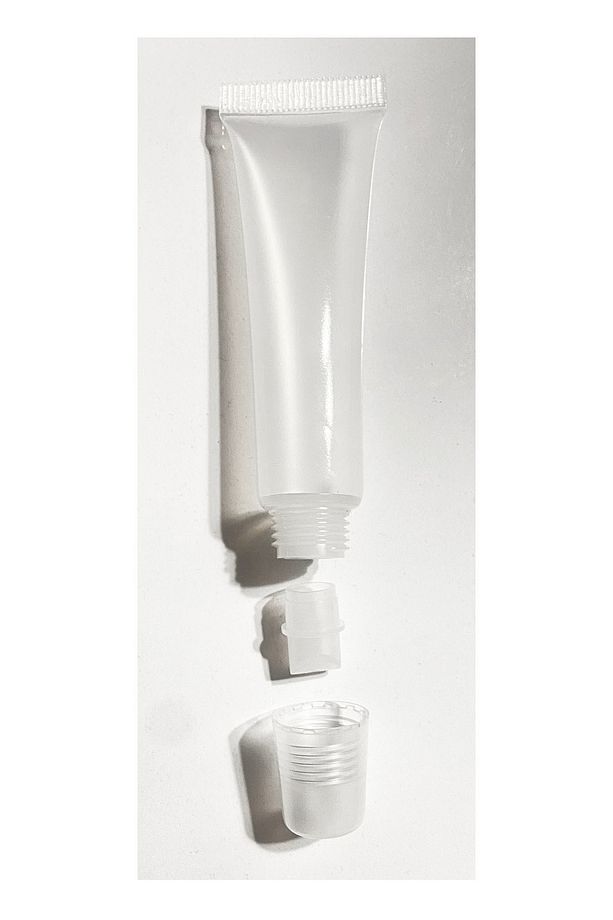Lip Gloss - Dudak Nemlendirici - El kremi Plastik  Boş Tüp  20 gr. 15 ml  10 Adet - 4