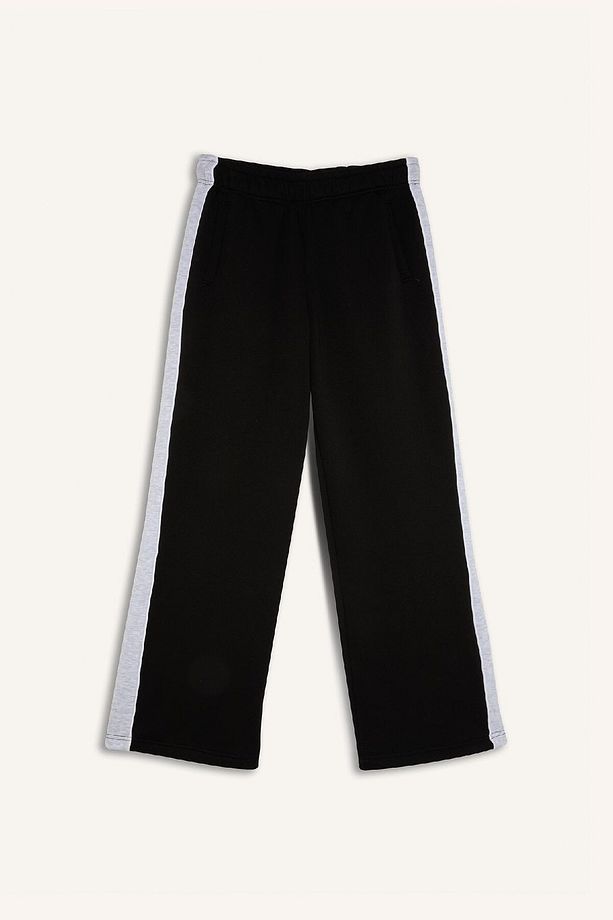 Regular Fit Kalın Eşofman Altı Beli Lastikli Basic Düz Geniş Bol Paça E4900ax24cw - 6