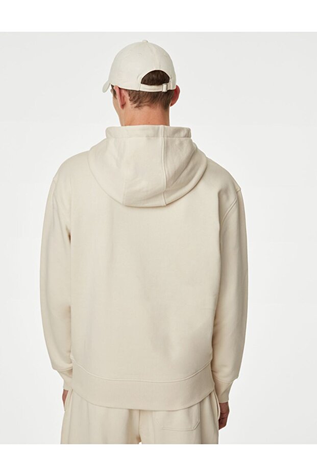 Kapüşonlu Oversize Sweatshirt - 3