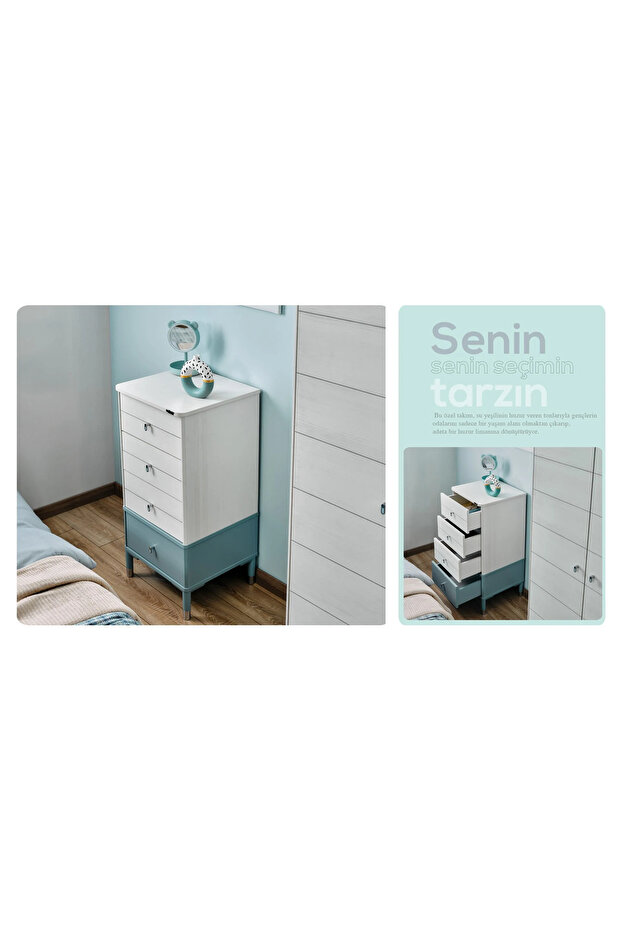 Marin Yüksek Şifonyer - 2