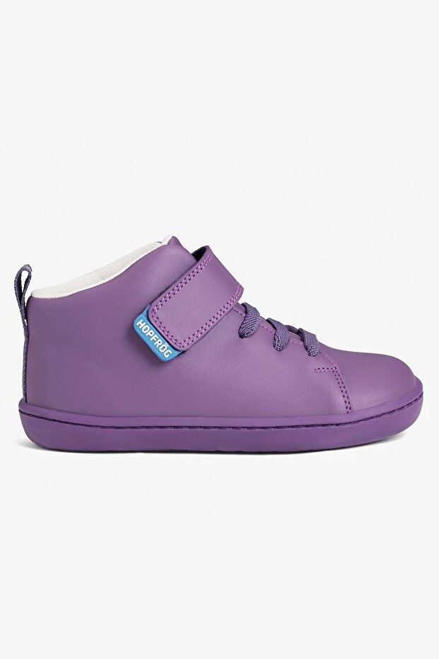 Smart Walker High Top Purple Light Barefoot Kids Boots