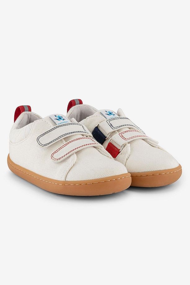 Smart Walker Recycled Canvas Eco Beyaz Barefoot Çocuk Ayakkabı - 4