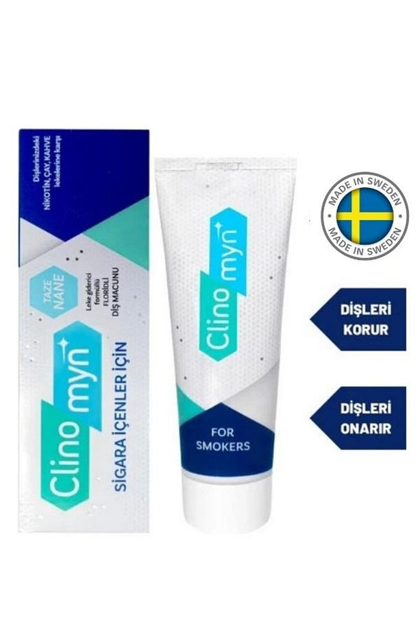 Smokers 75 ml + Temizle Parlat Diş Beyazlatan ve Parlatan Fresh Jel Diş Macunu 75 ml x2 - 6