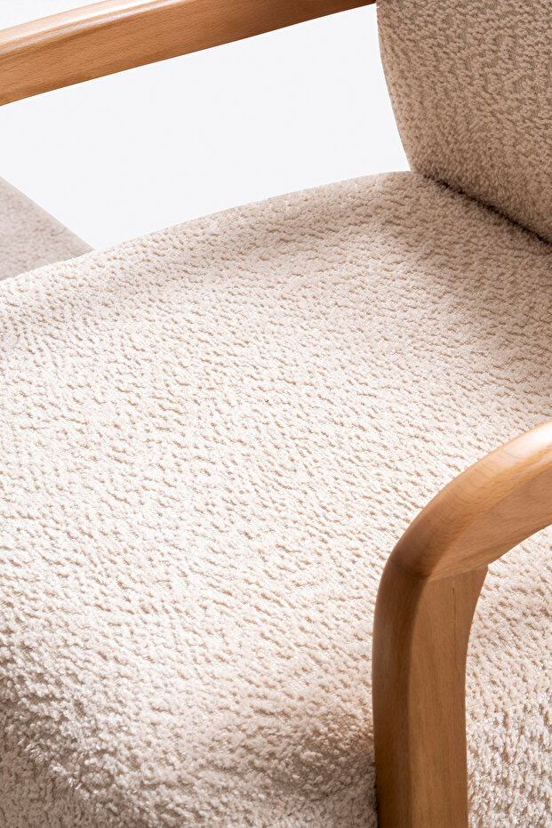 Lace Ahşap Berjer - 6