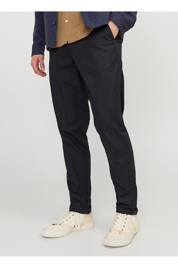 Normal Bel Normal Paça Lacivert Erkek Pantolon JPSTACE JJSUMMER CHINO - 3