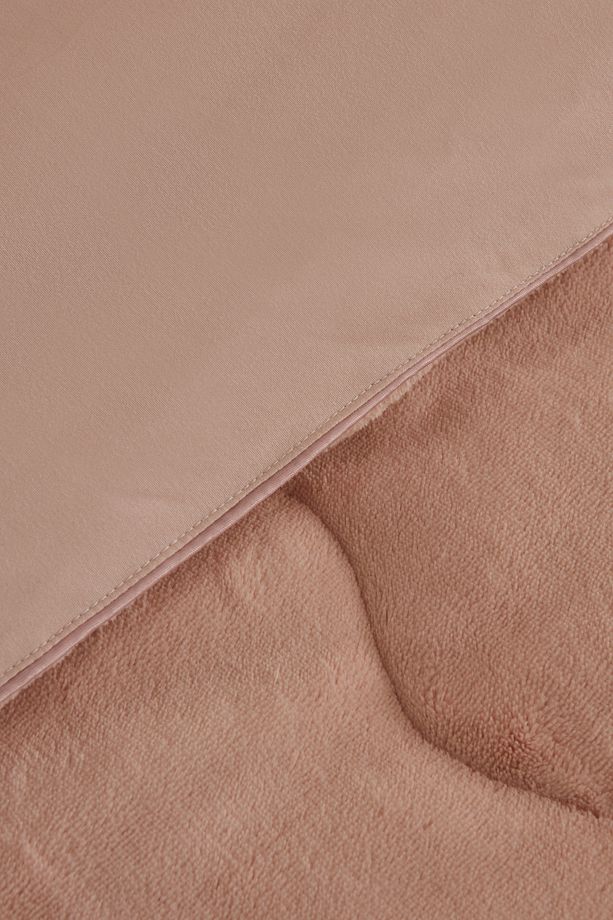 Flufy Tek Kişilik Soft Dream Comfort Set Pudra - 5