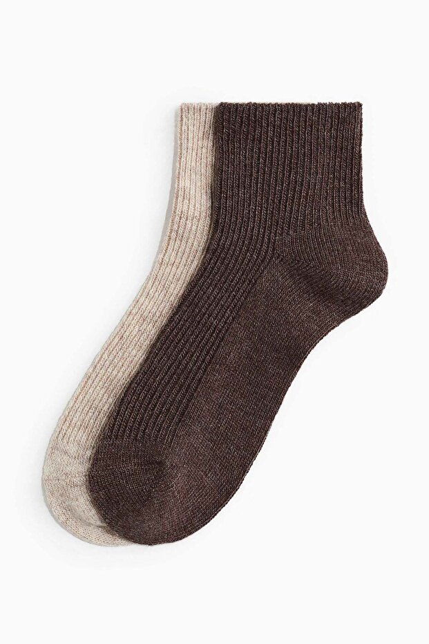 2-pack ankle socks - 2