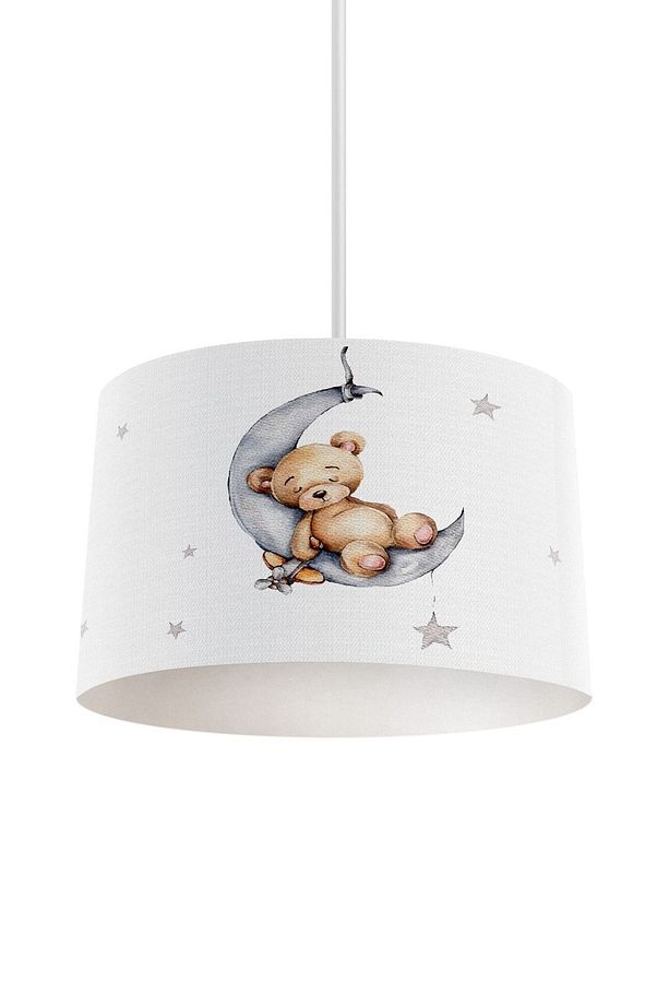 AYDA UYUYAN AYICIK DESENLİ ÇOCUK VE BEBEK ODASI AVİZE - 1