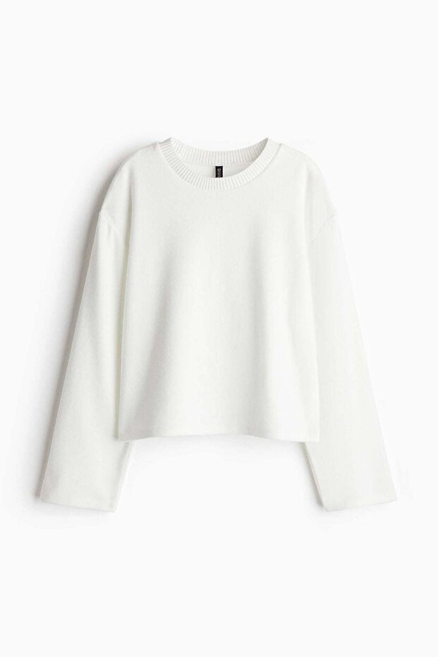 Fine-knit jumper
