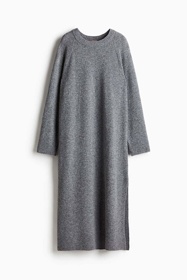 Knitted long dress