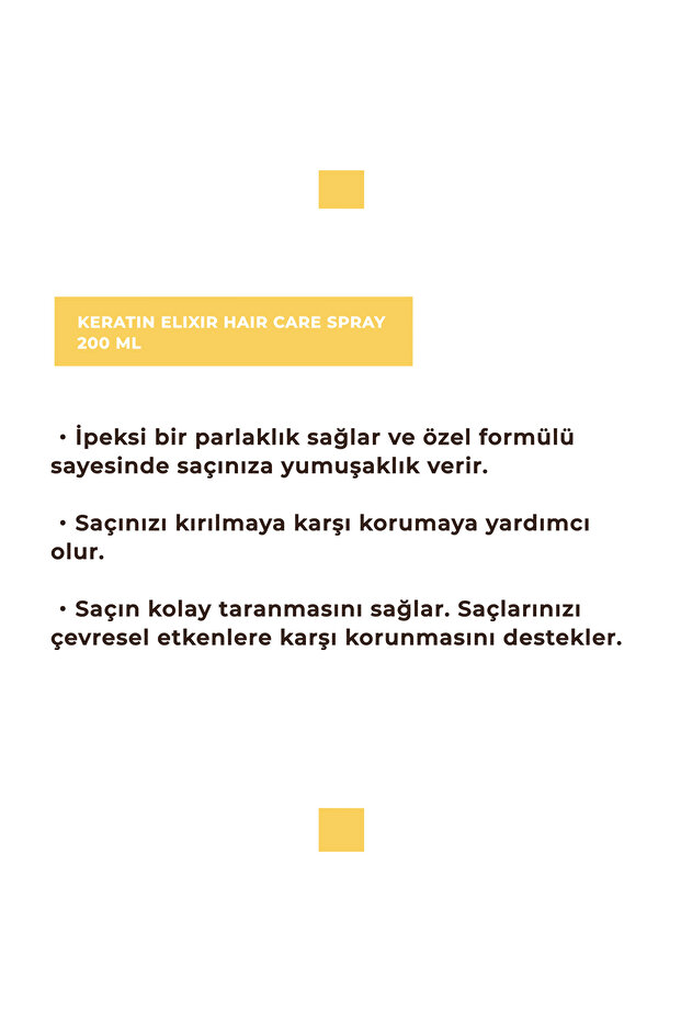 Keratin Elixir Sprey - 3