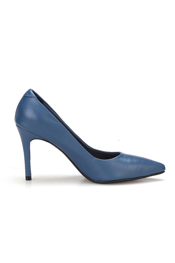 Deri Stiletto Ayakkabı - 2