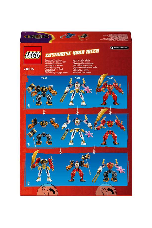 NINJAGO Cole's Elemental Earth Mech Yapım Seti 71806 - 235 Parça - 2