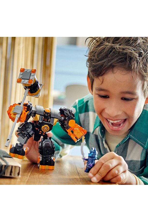 NINJAGO Cole's Elemental Earth Mech Yapım Seti 71806 - 235 Parça - 4