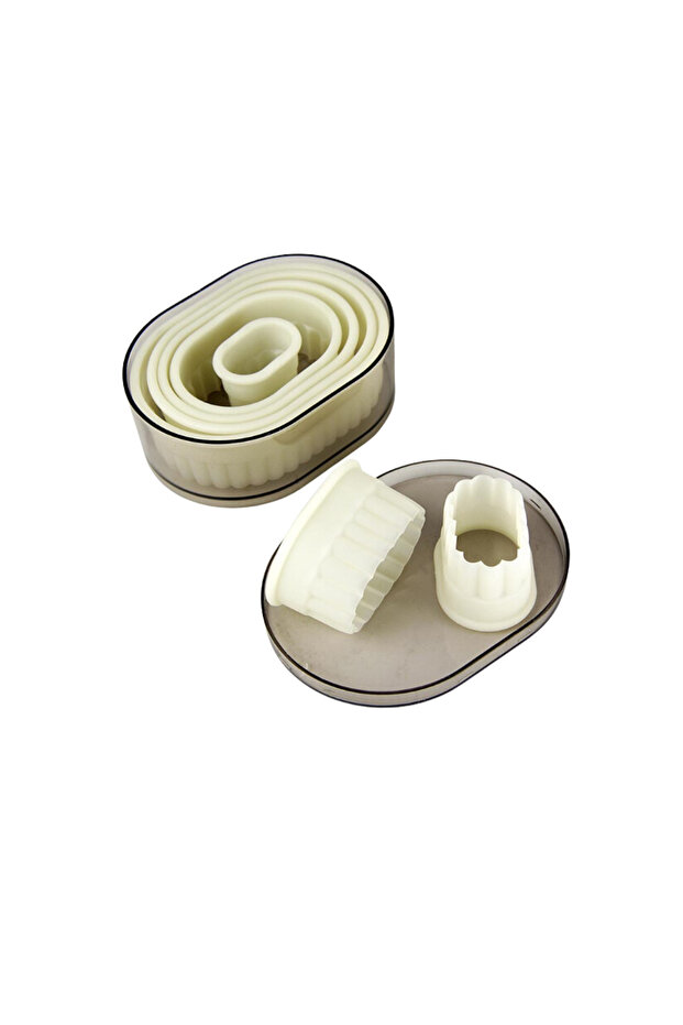 مجموعة فولوفان بيضاوية ملولبة من البولي كربونات - 1